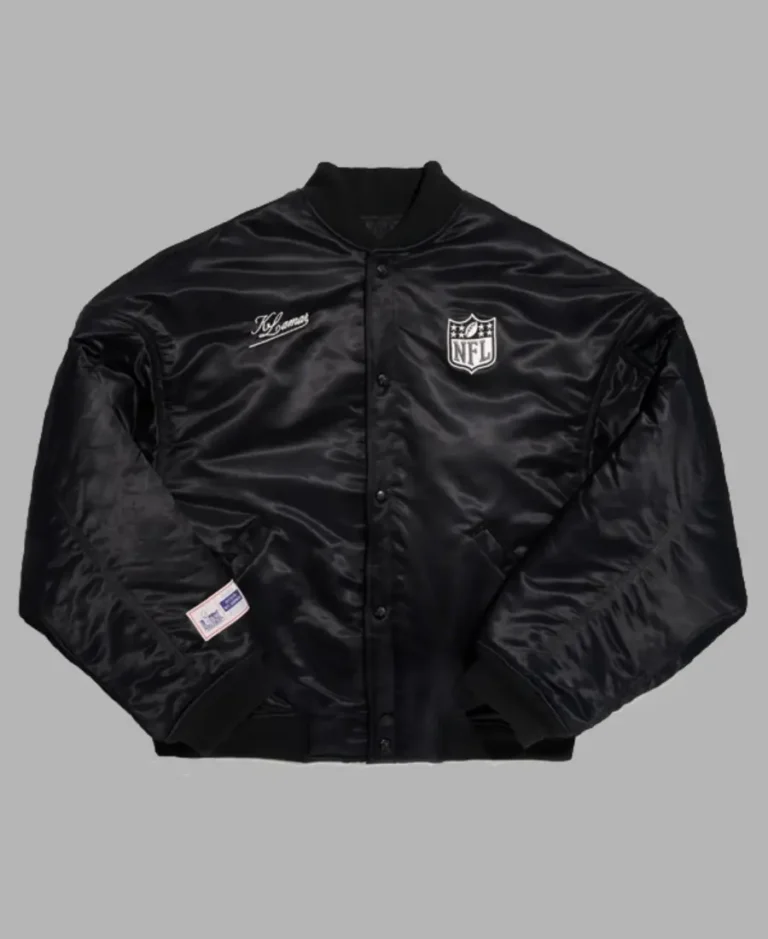 Kendrick Lamar Super Bowl Black Bomber Jacket | Trendy Leather Jackets