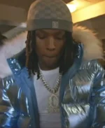 King Von Broke Opps Puffer Jacket | Trendy Leather Jackets