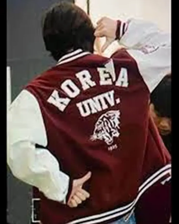 Korea University Varsity Jacket | Trendy Leather Jackets