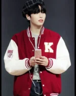 Korea University Varsity Jacket | Trendy Leather Jackets