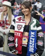 Kristin Juszczyk Super Bowl LVIII 49ers Bomber Jacket