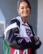 Kristin Juszczyk Super Bowl LVIII 49ers Bomber Jacket