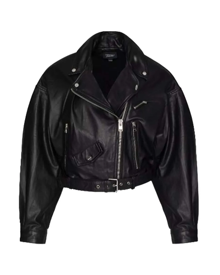 Lamarque Dylan ’80s Leather Biker Jacket | Trendy Leather Jackets