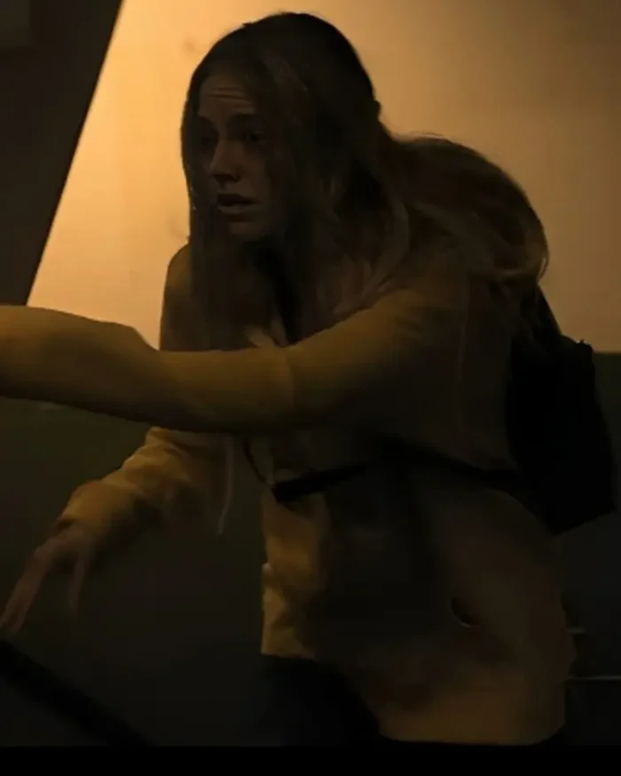 Latency Sasha Luss Yellow Hoodie | Trendy Leather Jackets