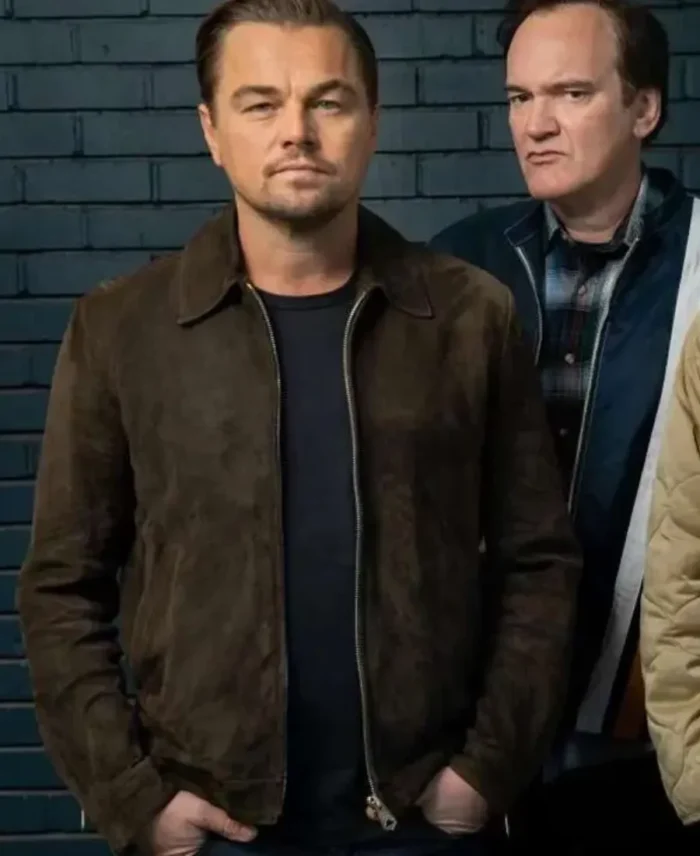 Leonardo DiCaprio Brown Suede Leather Jacket | Trendy Leather Jackets