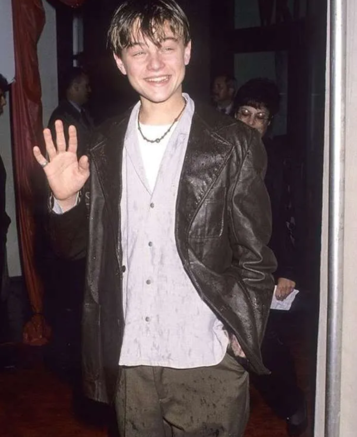 Leonardo DiCaprio Movie Event Brown Leather Blazer | Trendy Leather Jackets