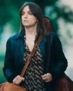 Letizia Toni Beautiful Rebel 2024 Black Leather Jacket | Trendy Leather Jackets