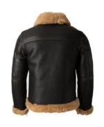 Lewis Battle SF Bomber Shearling Fur Jacket | Trendy Leather Jackets