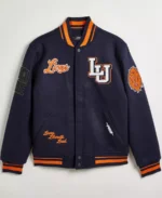 Lincoln University UO Exclusive Varsity Jacket | Trendy Leather Jackets