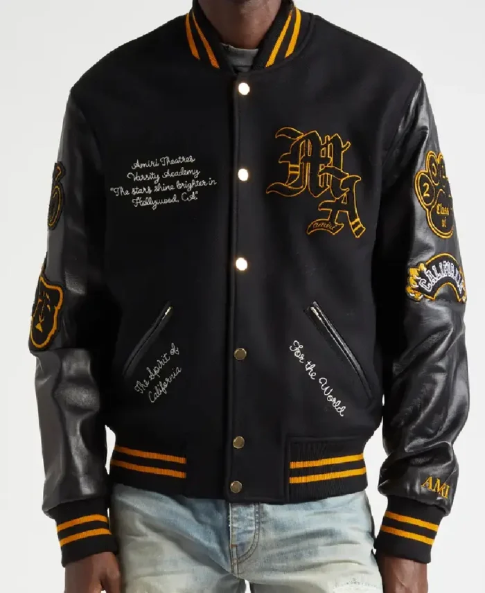 Lion west hollywood varsity jacket | Trendy Leather Jackets