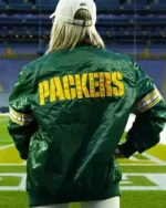 Liv Morgan Green Bay Packers Jacket | Trendy Leather Jackets