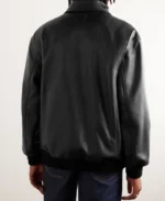Loewe Textured Bomber Leather Jacket | Trendy Leather Jackets
