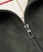Loro Piana Ivy Padded Suede Bomber Jacket | Trendy Leather Jackets