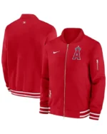 Los Angeles Angels Red Bomber Jacket