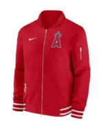 Los Angeles Angels Red Bomber Jacket