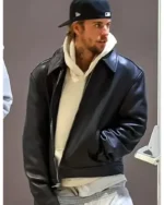 Louis Vuitton Black Leather Jacket