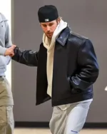 Louis Vuitton Black Leather Jacket