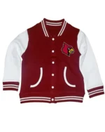 Louisville Cardinals Red Varsity Jacket | Trendy Leather Jackets