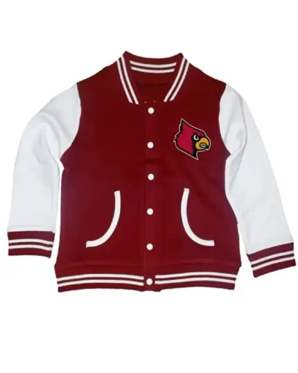 Louisville Cardinals Red Varsity Jacket | Trendy Leather Jackets