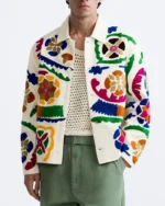 Love Island UK S011 Munveer Jabbal Printed Jacket | Trendy Leather Jackets