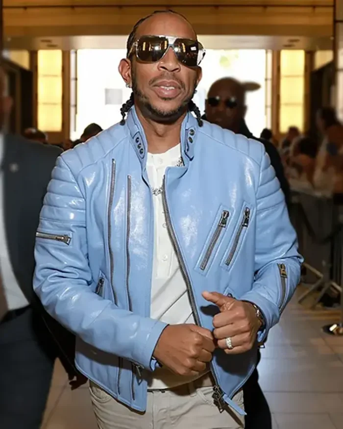 Ludacris iHeartRadio Music Award Sky Blue Jacket | Trendy Leather Jackets