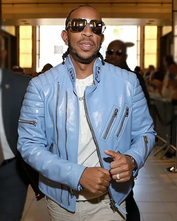 Ludacris iHeartRadio Music Award Sky Blue Jacket | Trendy Leather Jackets
