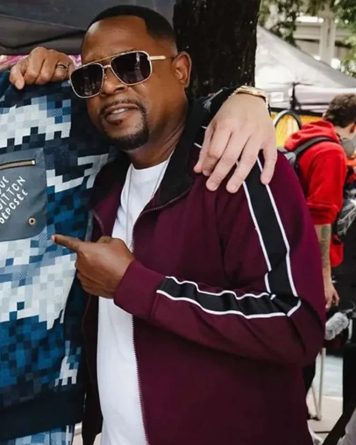 Martin Lawrence Bad Boys Ride Or Die Track Jacket | Trendy Leather Jackets