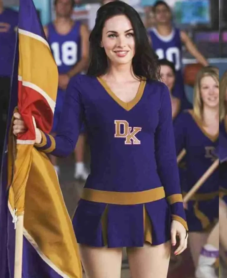 Megan Fox Jennifer's Body Cheerleader Costume | Trendy Leather Jackets