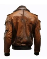 Men Bomber Flight Coat Leather Jackets | Trendy Leather Jackets