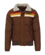 Men’s 1970s Ski Fur Collar Puffer Jacket | Trendy Leather Jackets