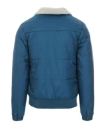 Men’s 1970s Ski Fur Collar Puffer Jacket | Trendy Leather Jackets