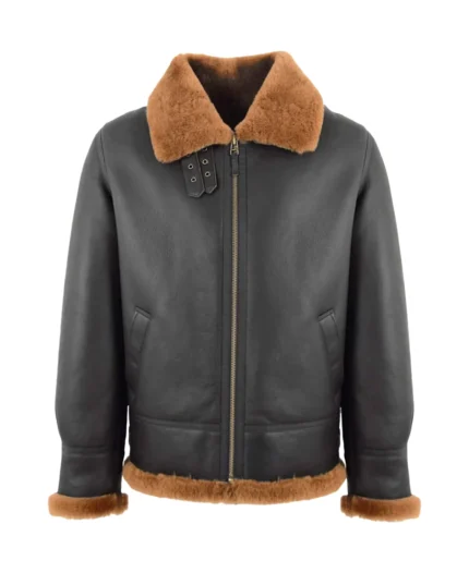 Men’s Poacher B3 Bomber Aviator Jacket | Trendy Leather Jackets