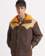 Men’s Western Style Puffer Jacket | Trendy Leather Jackets