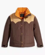 Men’s Western Style Puffer Jacket | Trendy Leather Jackets