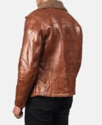 Men's Alberto Shearling Leather Jacket | Trendy Leather Jackets