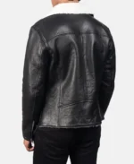 Men's Alberto Shearling Leather Jacket | Trendy Leather Jackets