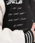 Men's Black Pleasures Unkle Varsity Jacket | Trendy Leather Jackets