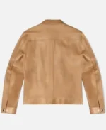 Men's Cafe Racer Tan Leather Jacket | Trendy Leather Jackets