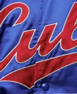 Men's Chicago Cubs Polo Raglan Jacket | Trendy Leather Jackets