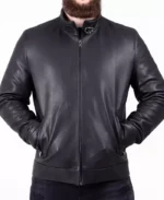 Mens Genuine Leather Biker Jacket | Trendy Leather Jackets