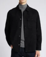 Men's Kingsley Felt shirt Suede Jacket | Trendy Leather Jackets