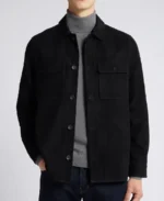 Men's Kingsley Felt shirt Suede Jacket | Trendy Leather Jackets