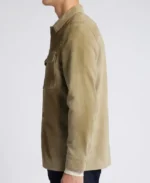 Men's Kingsley Felt shirt Suede Jacket | Trendy Leather Jackets