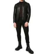 Men's Lambskin Lightweight Black Leather Jacket | Trendy Leather Jackets