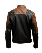 Mens Racer Sheepskin Coat Zipper Pockets Leather Jackets | Trendy Leather Jackets