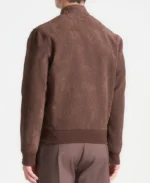 Men's Suede Bomber Brown Jacket | Trendy Leather Jackets