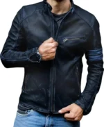Men's Vintage Distressed Black Biker Leather Jacket | Trendy Leather Jackets