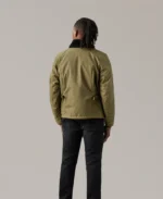 Men's Waxed Cotton Convoy Bomber Jacket | Trendy Leather Jackets