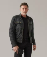 Men's Waxed Cotton Roberts Motorcycle Jacket | Trendy Leather Jackets
