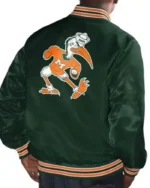 Miami Hurricanes Green Wool Jacket | Trendy Leather Jackets